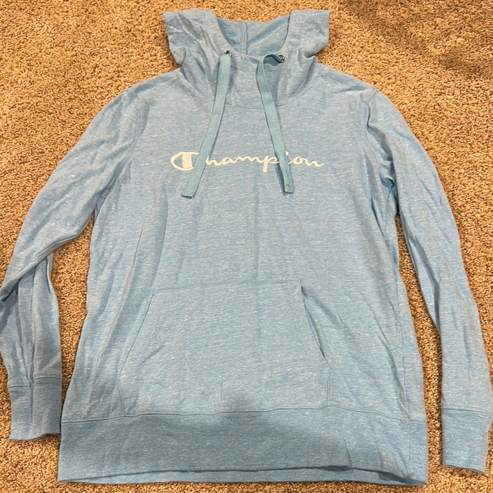 Champion Sky Blue Pullover Hoodie